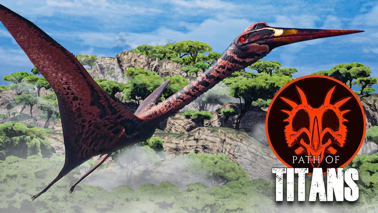 ÜBERLEBEN als GRÖßTER FLUGSAURIER im Spiel 🦕 QUETZALCOATLUS der GIGANT DER LÜFTE! - Path of Titans