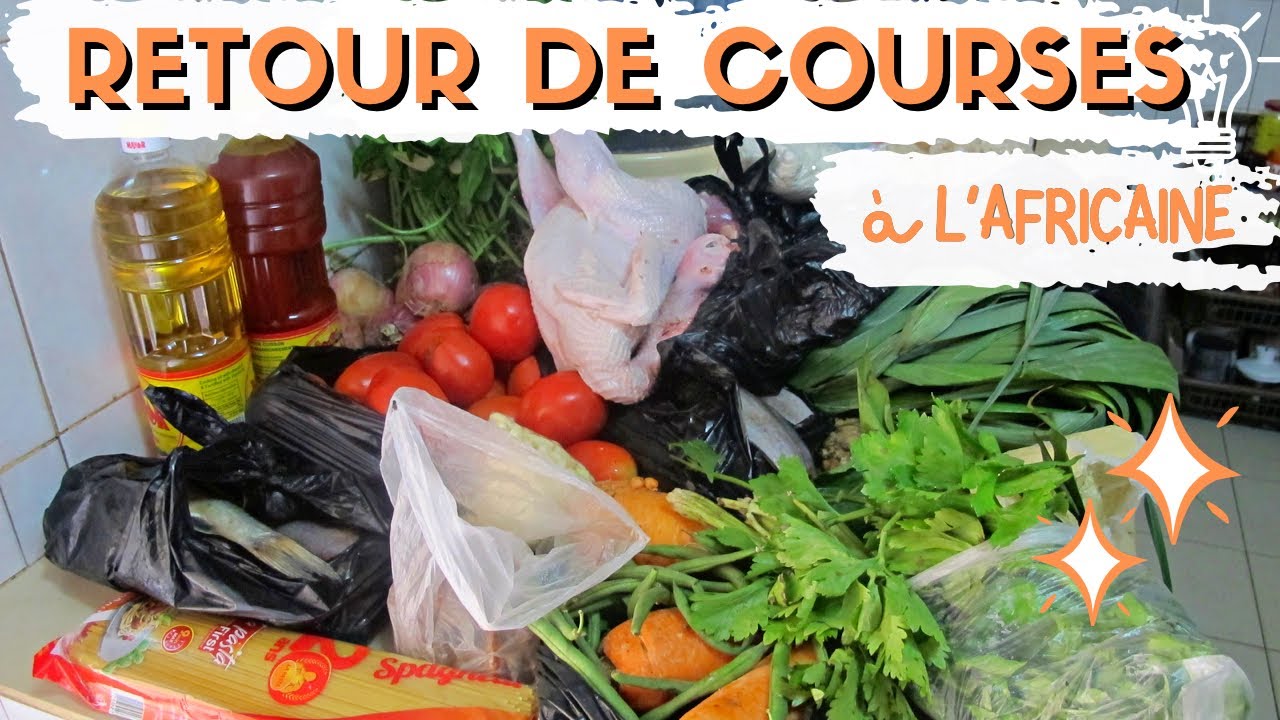 🛒 40.000FCFA 💵pour un budget  Alimentation I Retour de Courses 🇨🇲|Comment gérer sa ration