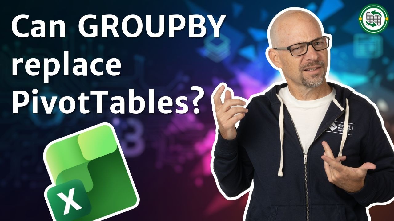 Can the GROUPBY function replace PivotTables?