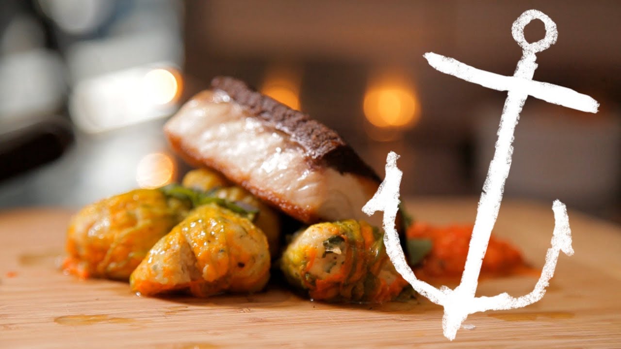 Prawn Mousse Zucchini Flower Recipe - Bondi Harvest
