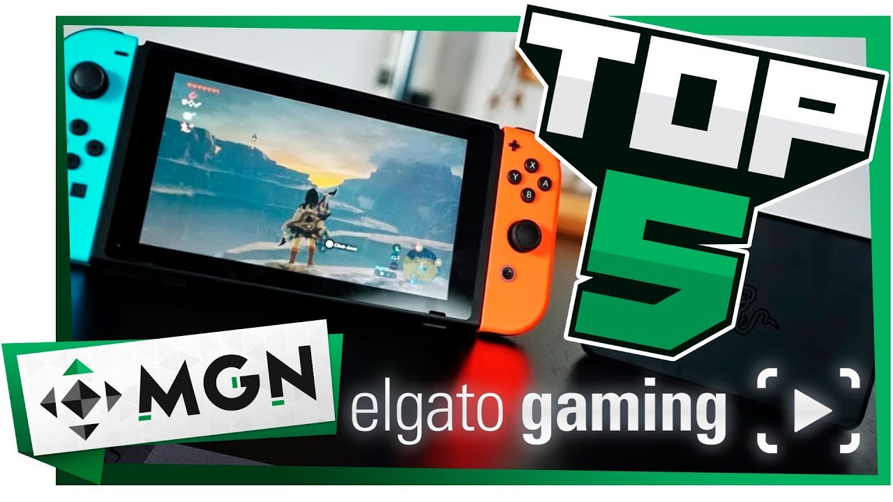 5 MEJORES CAPTURADORAS GAMING PARA USAR CON NINTENDO SWITCH | MGN