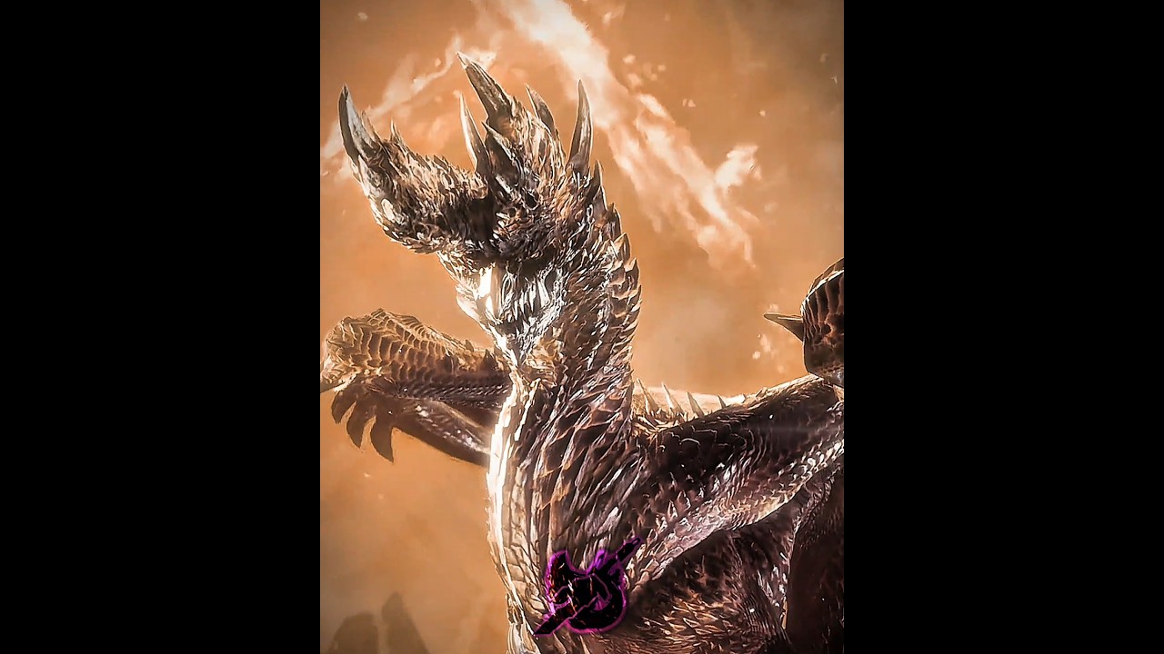The STRONGEST Monster in Monster Hunter | Monster Hunter Wilds Edit  #shorts #sunbreak #mhwilds #mhw