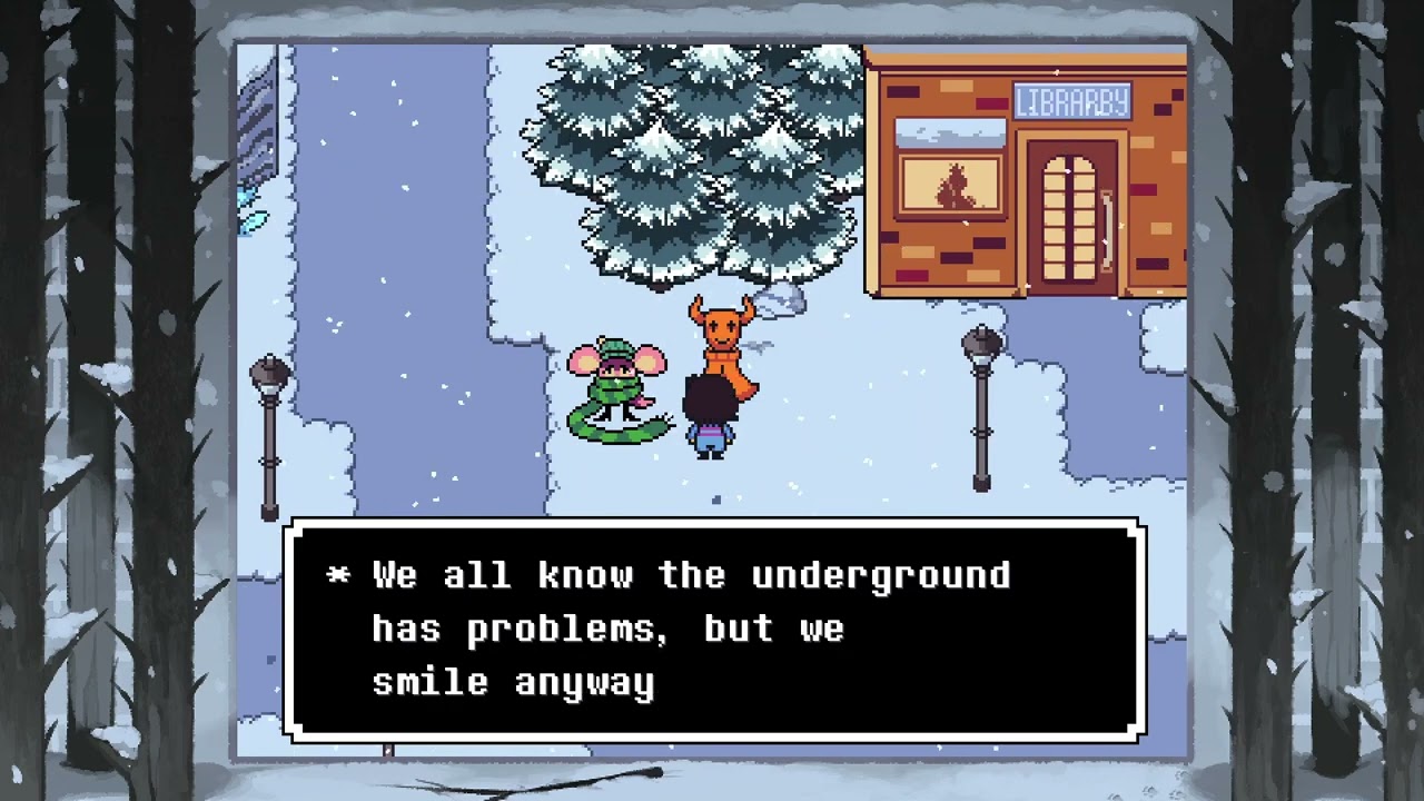 UNDERTALE (Bits and Pieces) (Новый  Snowdin)