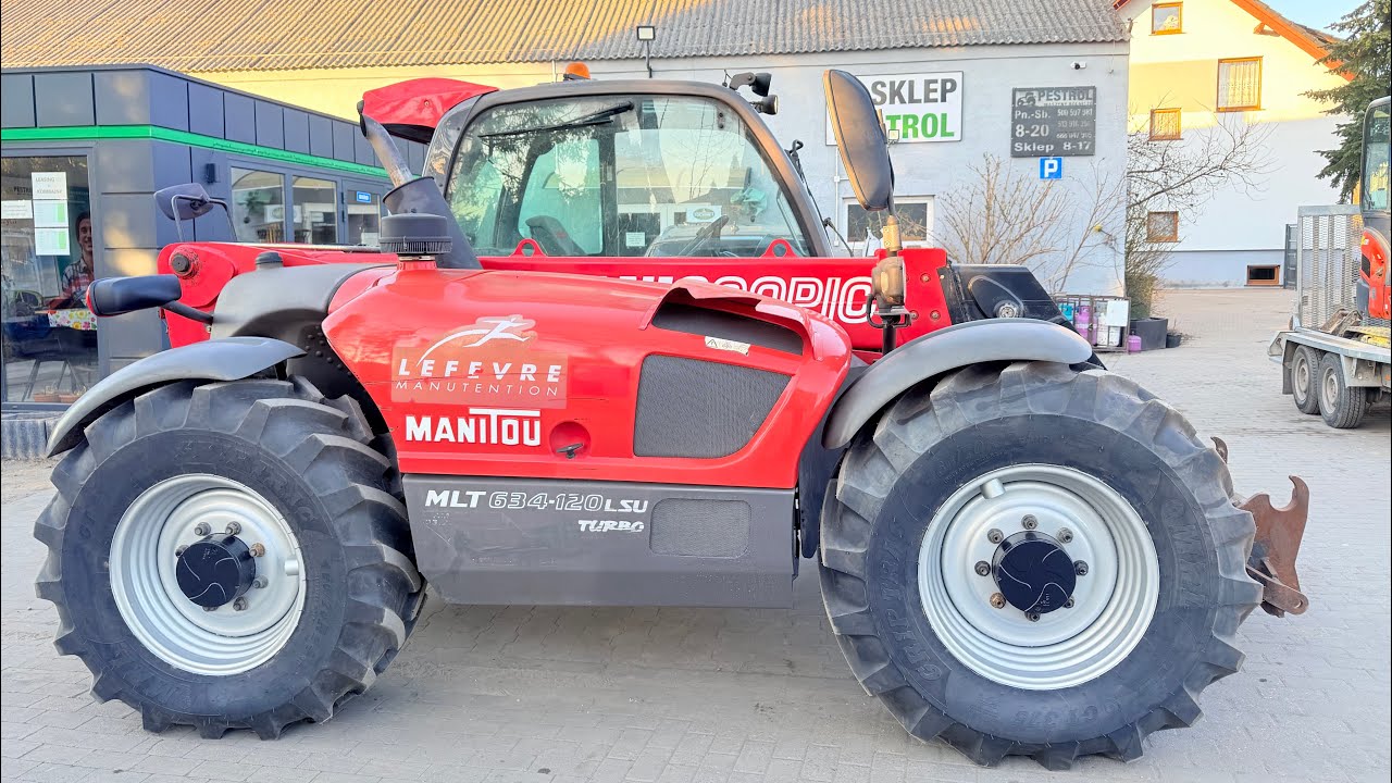 Manitou MLT 634-120 LSU Turbo, 2012 rok, 3,4 tony udźwigu, 6 metr&oacute;w teleskop, nowe opony, ładna 