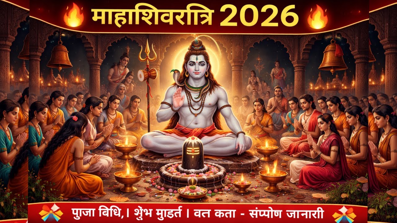 महाशिवरात्रि 2026।Mahashivratri 2026।शिवरात्रि कब है 2026 | पूजा विधि, शुभ मुहूर्त, व्रत कथा