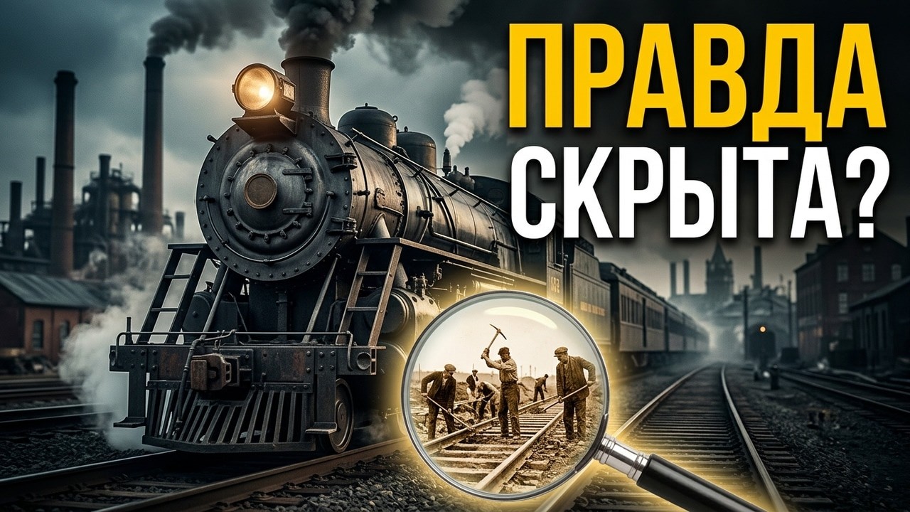 ЭТО НЕ СТРОИЛИ ЛЮДИ: Разоблачение тайны железных дорог!