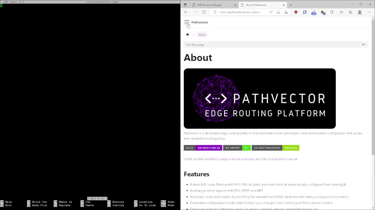 Konfigurasi BGP Session Menggunakan BIRD Dengan Bantuan Pathvector