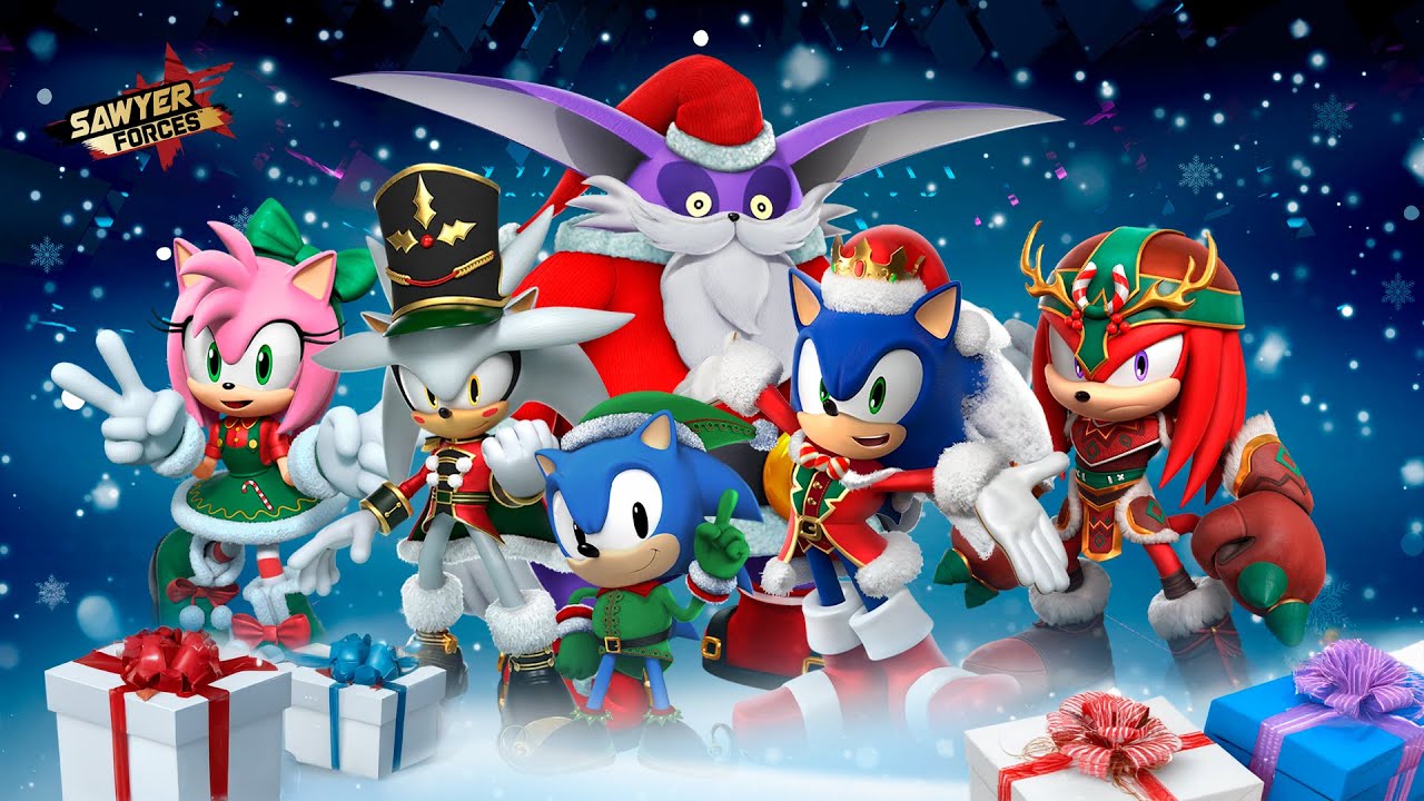 Sonic Forces Speed Battle: All Christmas Characters Gameplay 🎁🎄