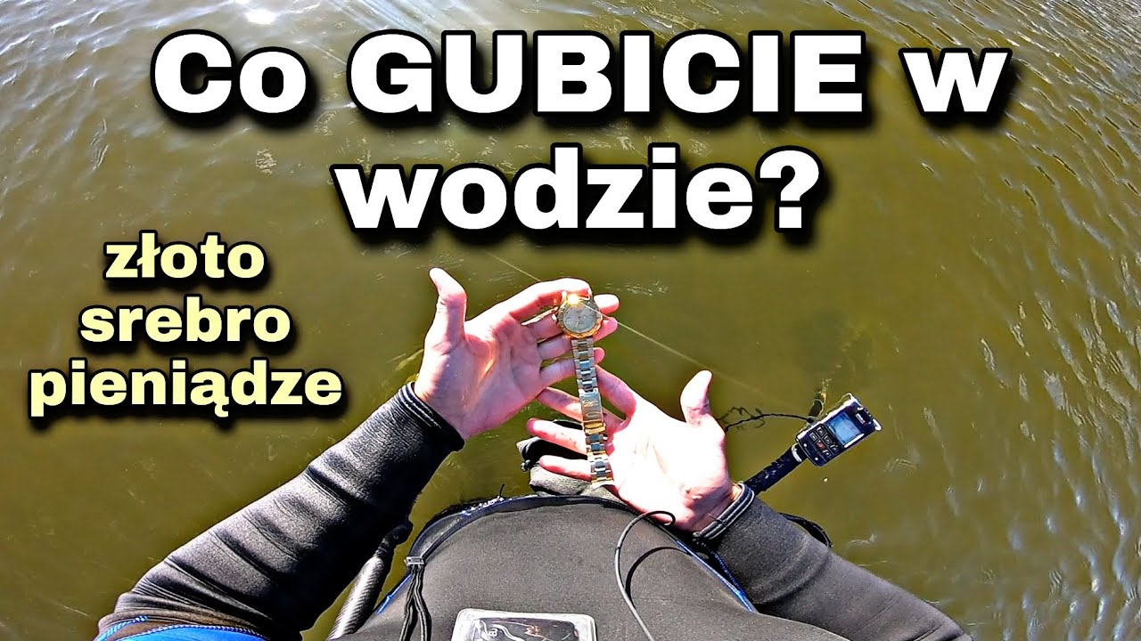 Co ludzie gubią w wodzie? WSZYSTKO! Poszukiwania wykrywaczem metali