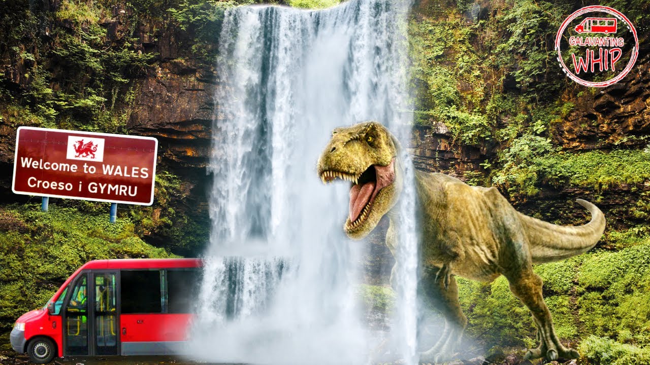 VANLIFE in the Brecon Beacons With Waterfalls & Dinosaurs || Dan Yr Ogof And Henrhyd Falls