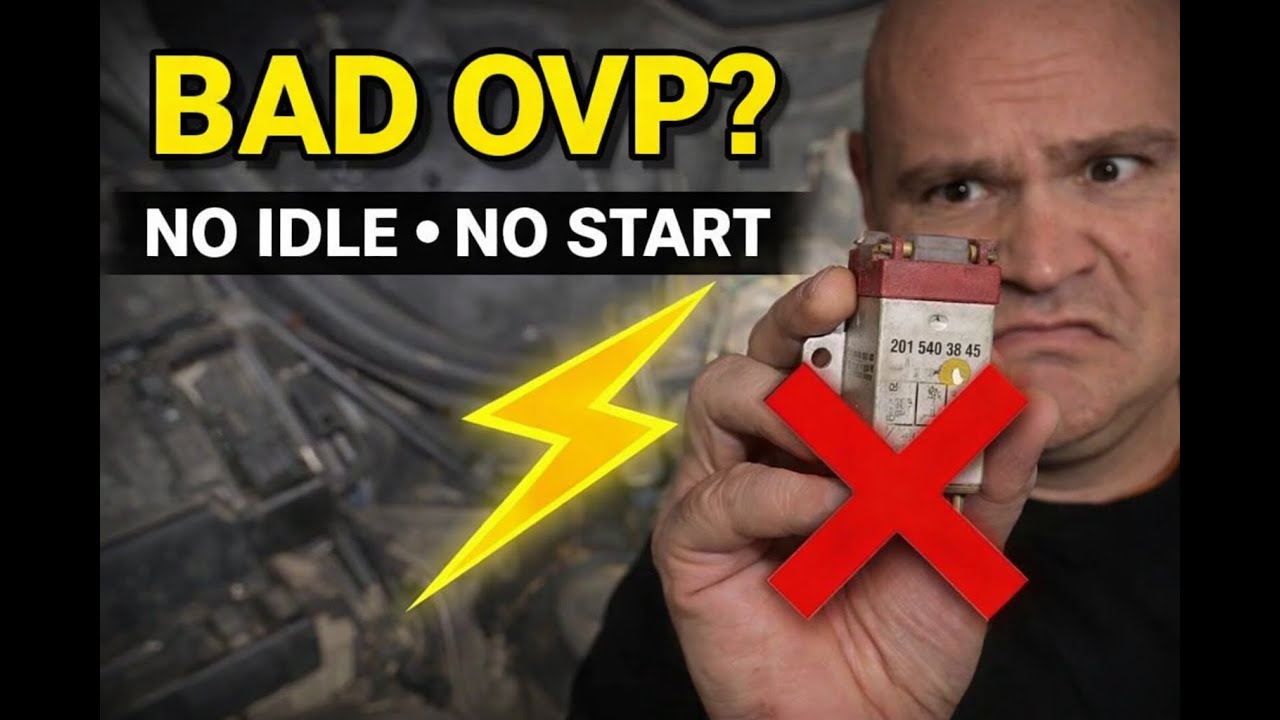 Mercedes Ke-Jetronic - Симптомы неисправности реле OVP на KE (объяснение проблем с холодным запус...