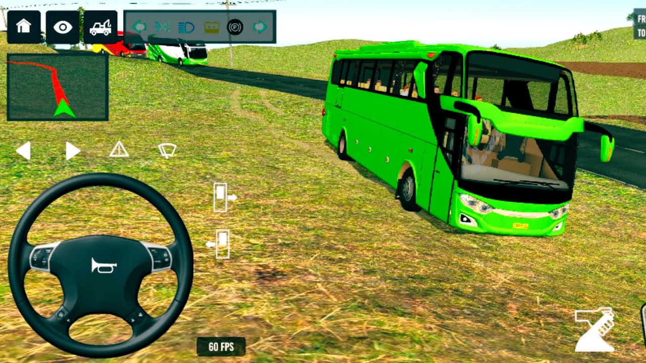 😤Indonesia Coach bus Driving 🚍🧑‍✈️ | Euro bus Simulator Android Gameplay 2026