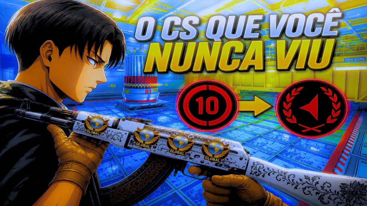 LIVE DE CS2: RUMO AO RANK CHALLENGER FACEIT!