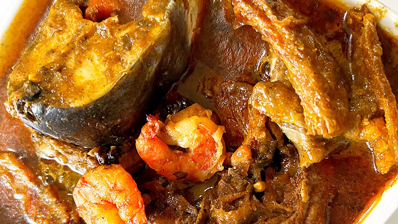 HOW TO MAKE BANGA SOUP! PREMIUM NIGERIAN  PALMNUT SOUP