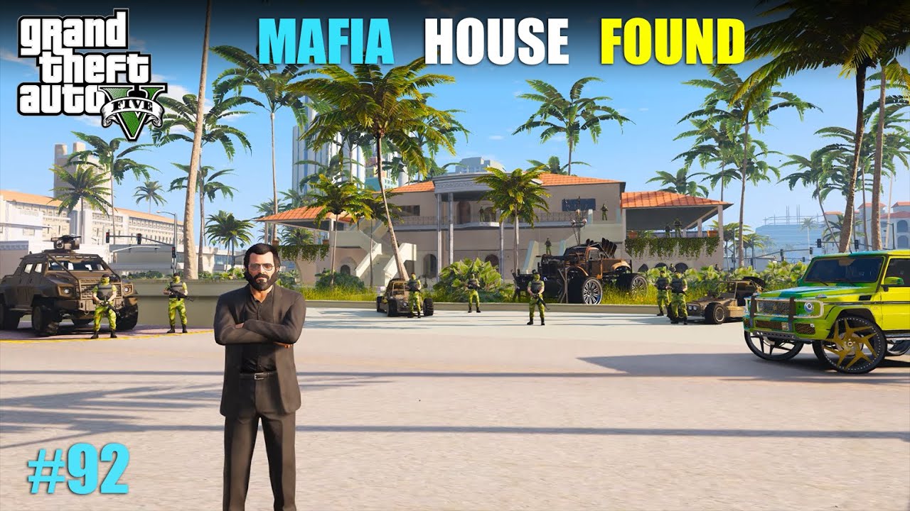 THE BIGGEST MAFIA HOUSE FOUND | GTA 5 GAMPLAY #92