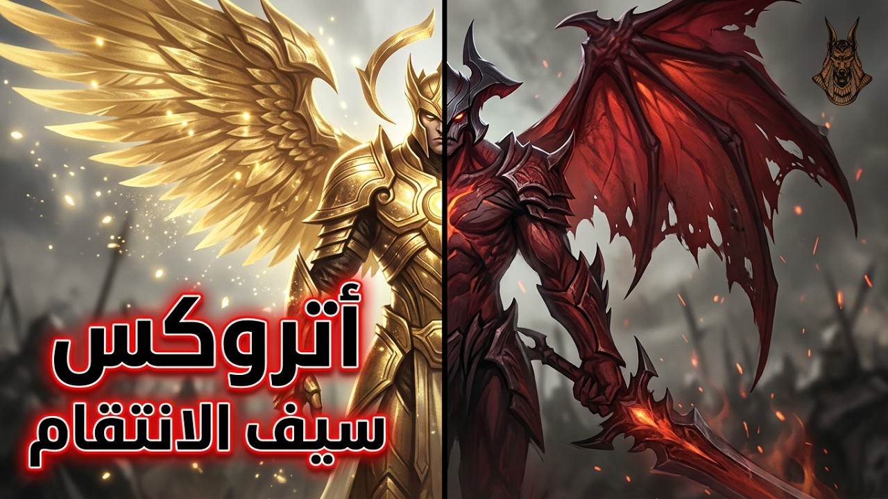 Aatrox – سيف الانتقام الأبدي! ⚔️💔 قصة المحارب الذي تحدّى مصيره