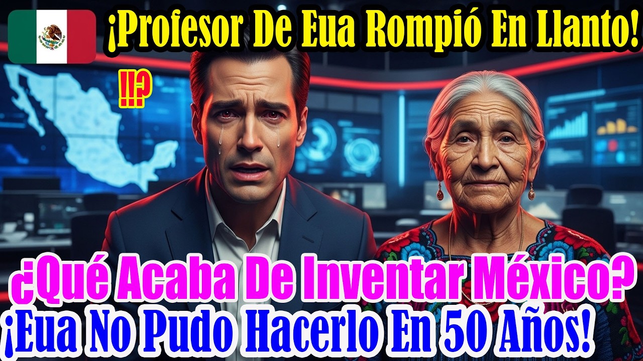 Profesor del MIT llora: México creó un sistema que salvó millones; EE. UU. no pudo en 50 años hoy !!