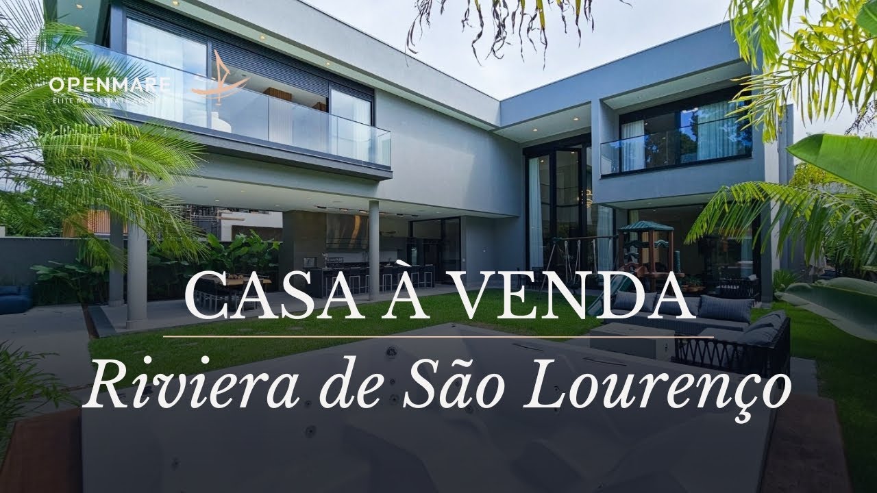 Casa à venda com 07 suítes - 622m² - Riviera - Módulo 16 - Bertioga/SP