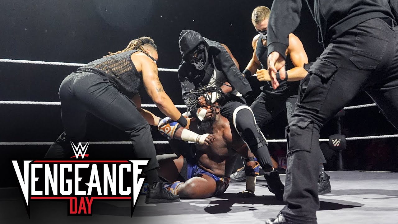 Таинственная группа оставляет Оба Феми в беде: основные моменты NXT Vengeance Day 2025