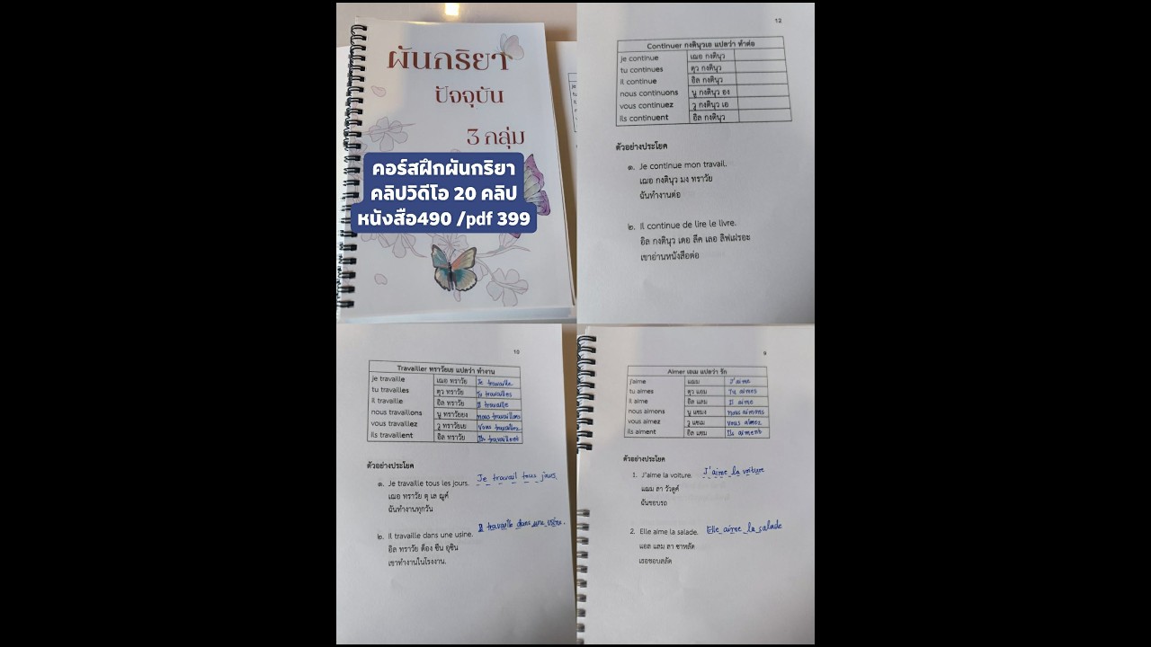 Урок 7: Спряжение глаголов, оканчивающихся на -ER, страницы 95-106.
