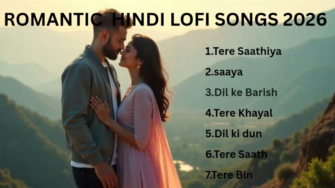 Romantic Hindi Lofi Songs 2026 | Chill Love Songs for Relax 