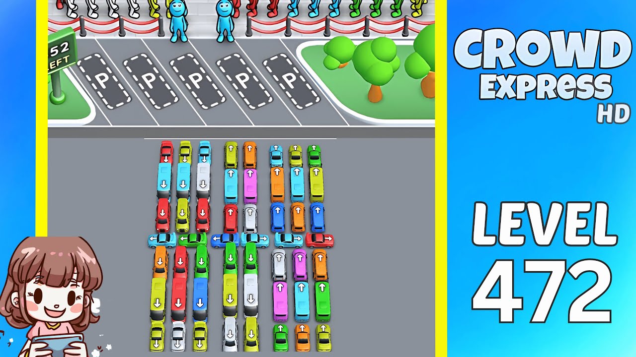 Crowd Express Level 472 Solution Walkthrough