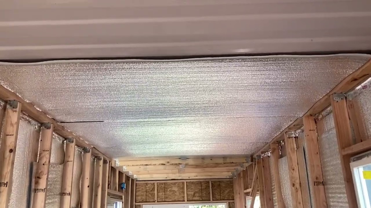 Prodex insulation in container house