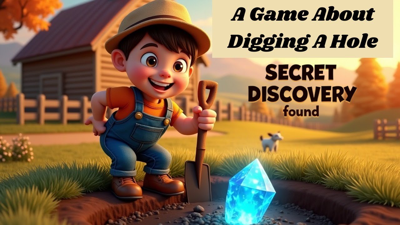 A GAME ABOUT DIGGING A HOLE | the fastest way to dig a hole in just minutes