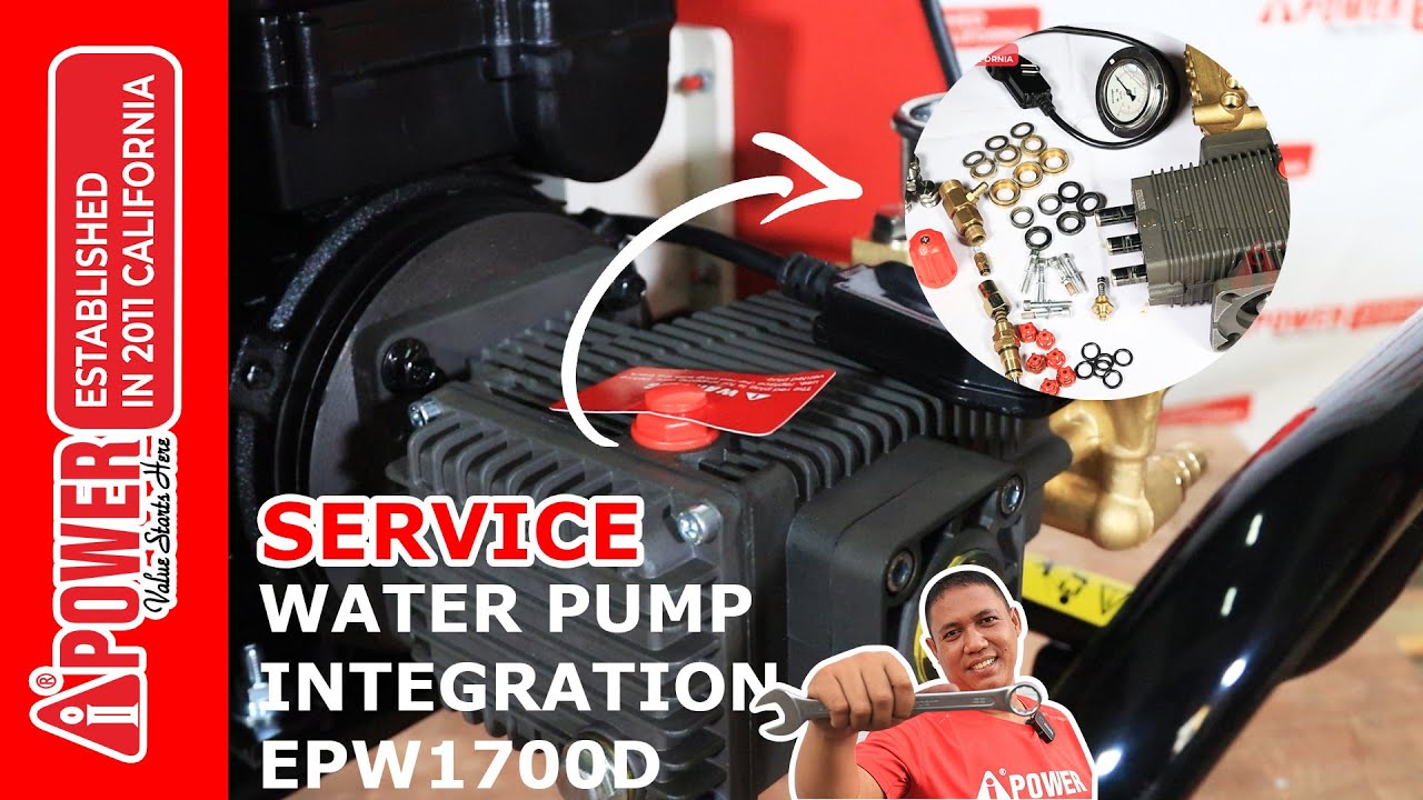 TUTORIAL - SERVICE WATER PUMP INTEGRATION EPW1700D