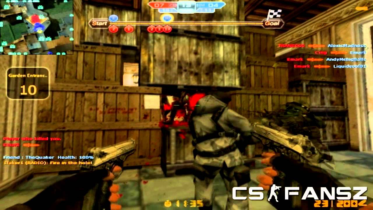 CS Nexon Zombies | ESCAPE ALONE! | Blood Castle