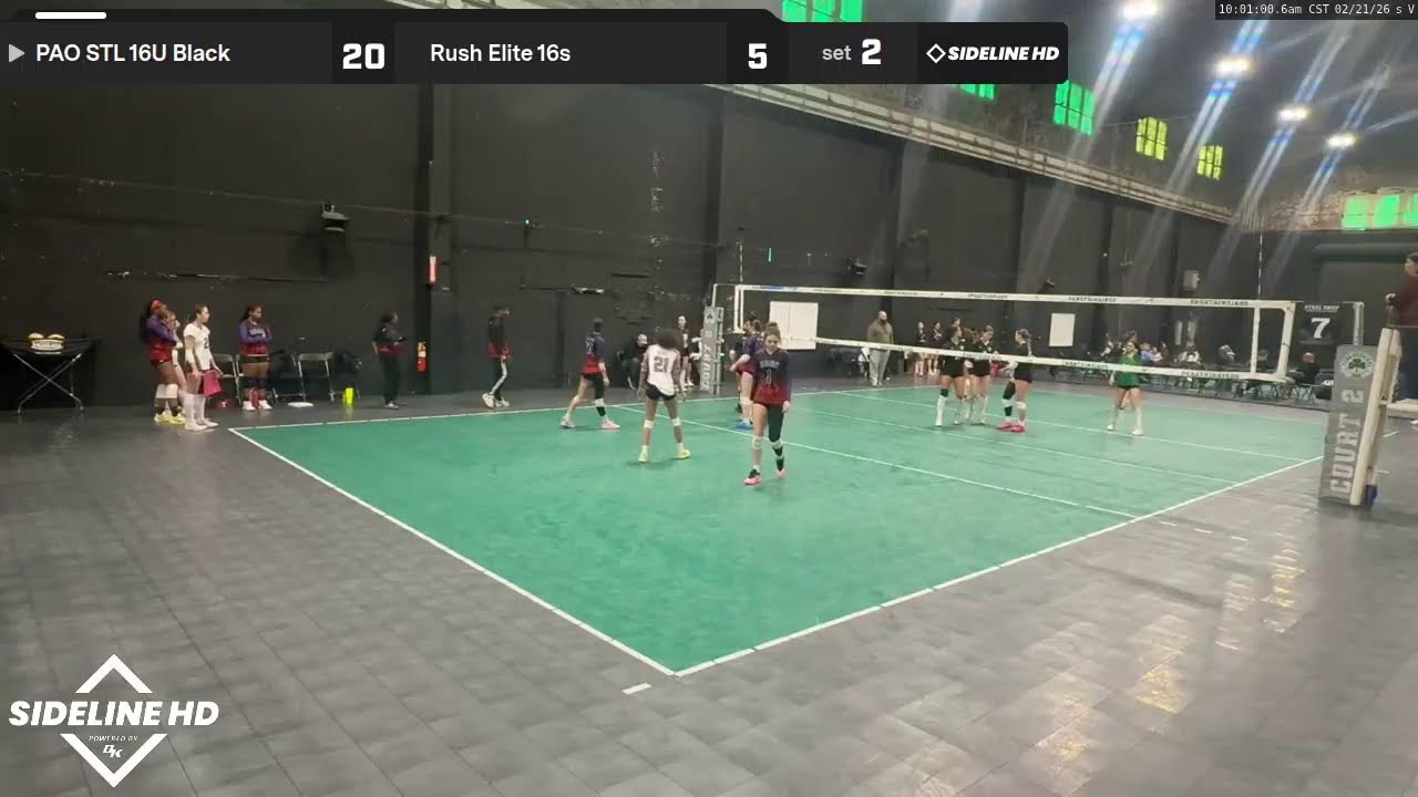 Rush Elite 16s vs. PAO STL 16U Black (2026.02.21)