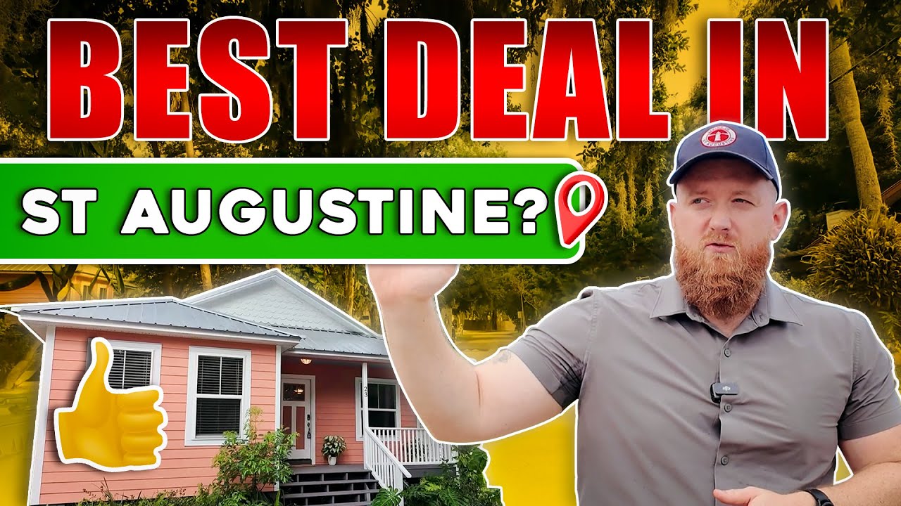 Is this neighborhood the BEST DEAL in St Augustine Florida?  I think so!