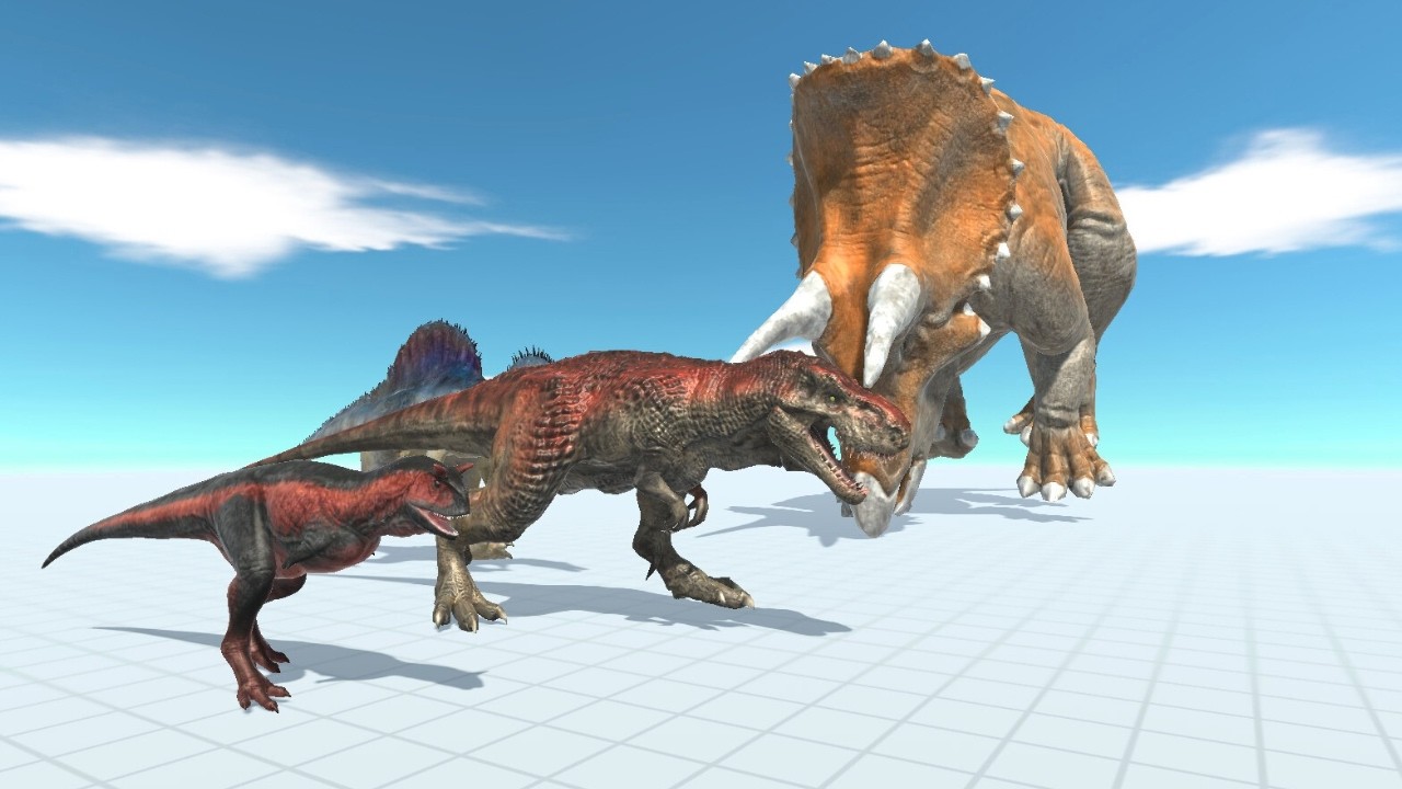 Watch Out for the Triceratops Horn! | ARBS Simulation