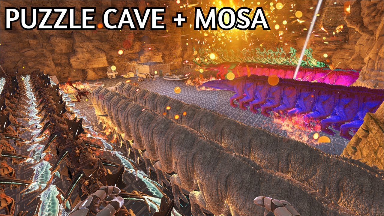 Dont Get Wiped Anymore | Pro Tips | Puzzle + Mosa Cave Center | Ark Official PvP  🍭