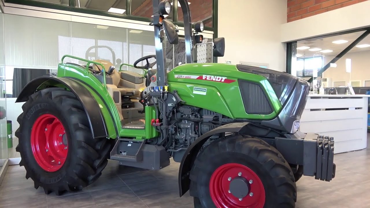 The FENDT 209P tractor 2021 review