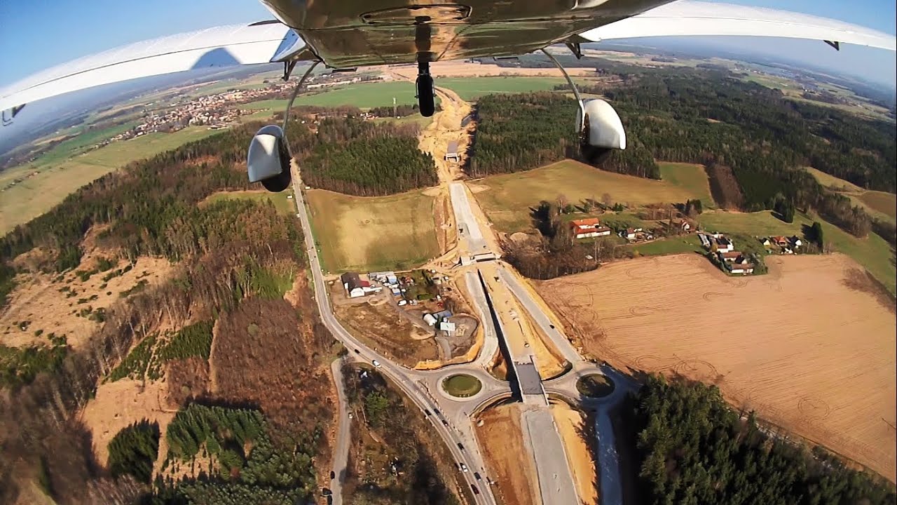 2025-04-03 Stavba obchvatu Lišova a Štěpánovic (9. díl). Constr. of the Lišov and Štěpánovice bypass