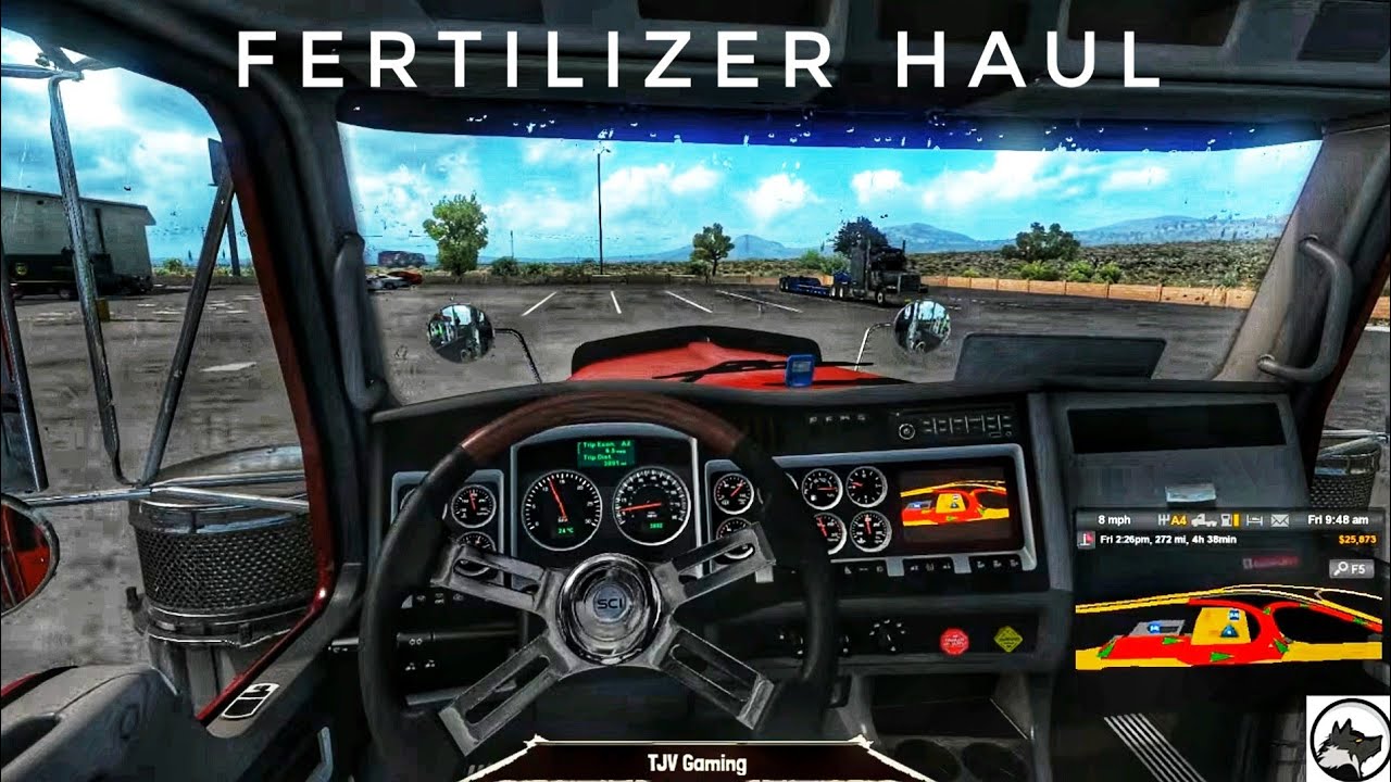 TJV | My Trucking Life | FERTILIZER HAUL | ATS #5