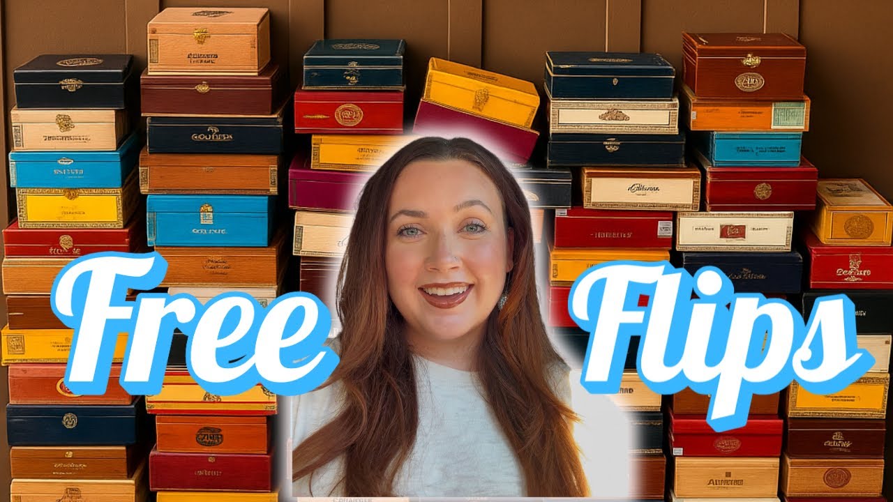 I Got 1000's of Free Cigar Boxes&hellip; Then Sold Every Single Box!
