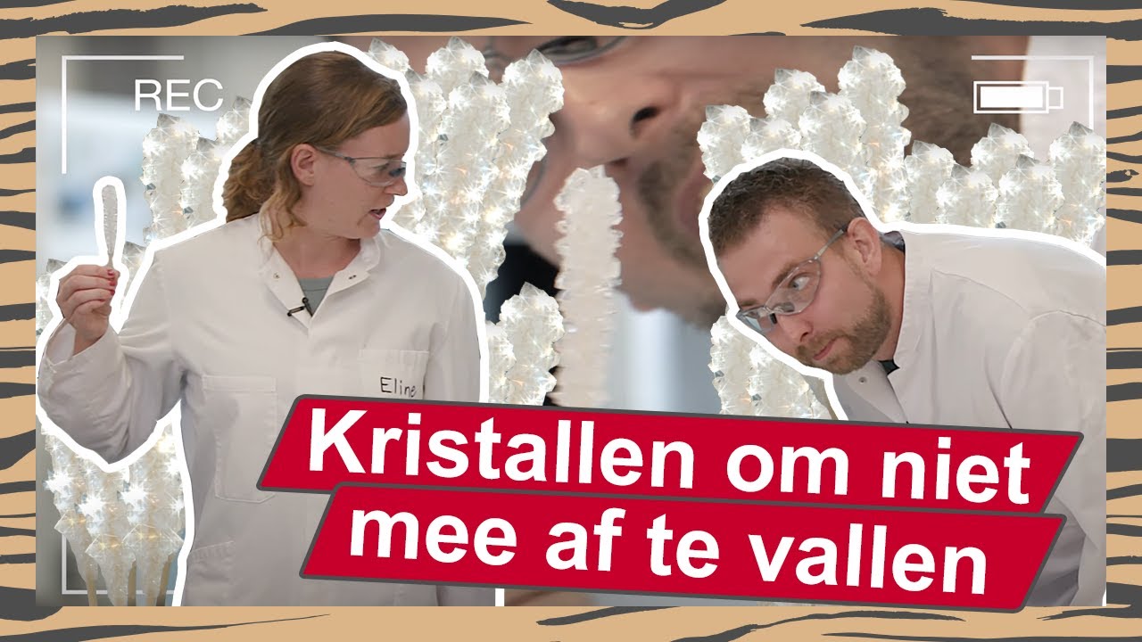 Suikerkristallen maken