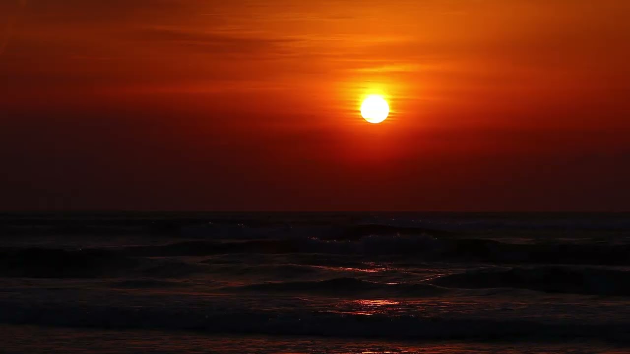 (20260301)石川県能登・羽咋市千里浜の夕陽
