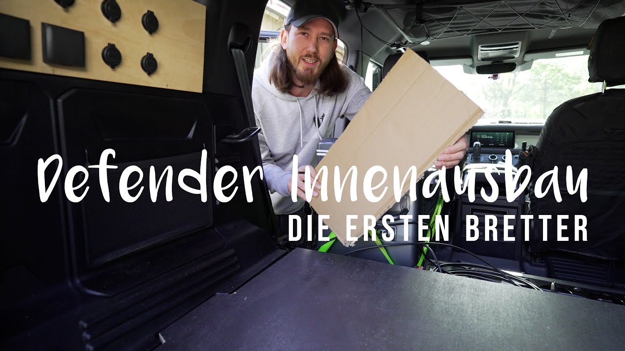 New Defender Camper Ausbau | Leichtbau Möbel dank Queenply Holz | EP10