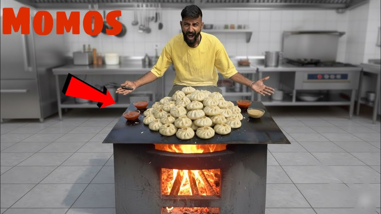 In ₹100 Home Cooked Momos Vs Market ❓ *REAL PROFIT*
