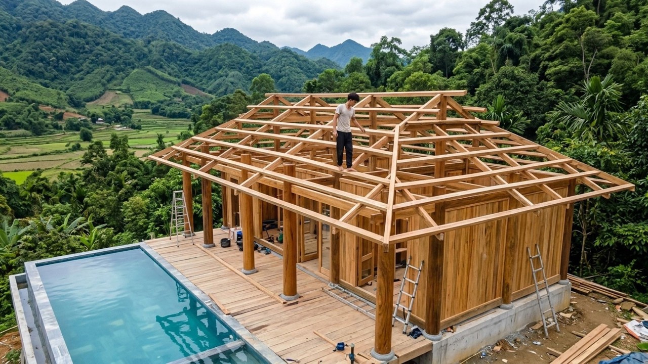 45 Day Journey Building An Abandoned Land Into A Dream Homestay