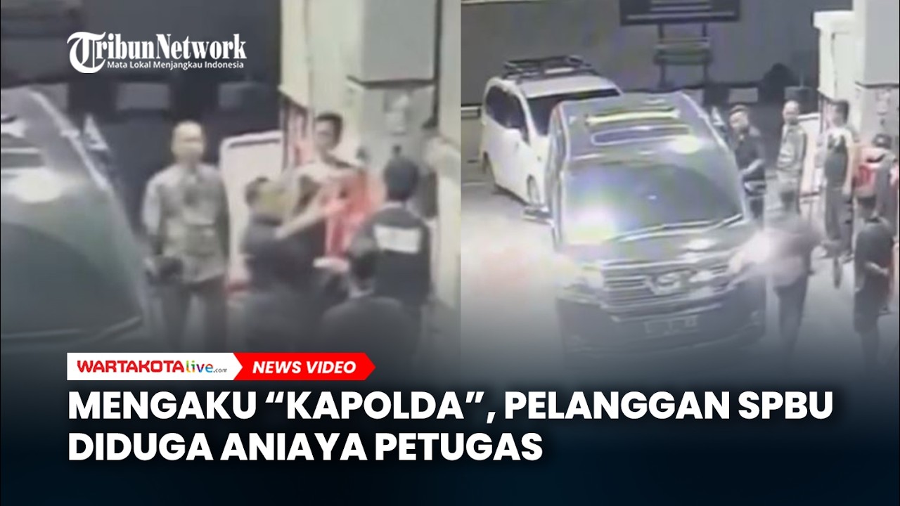 Mengaku “Kapolda” dan “Mobil Jenderal”, Pelanggan SPBU Diduga Aniaya Petugas