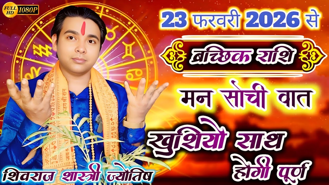वृश्चिक राशि वालों चारों ओर मिलेंगे खुशियां मंगल राहु अंगारक योग रखनी होगी सावधानी भी | Scorpio 🦂