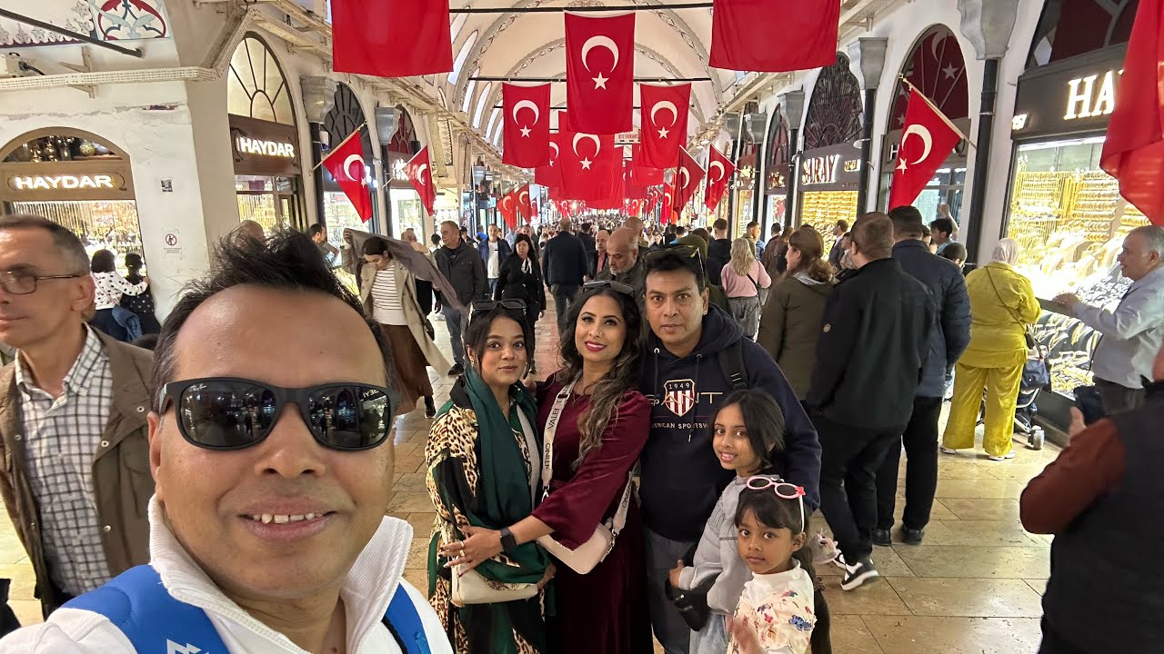 দুনিয়ার প্রথম বাজার Grand Bazaar. Istanbul turkey 2024-10-28