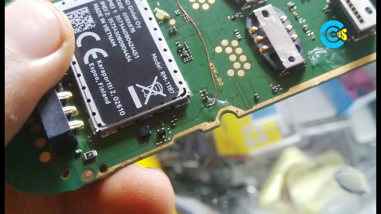 Nokia 216 / RM-1187 Power button not working jumper solution