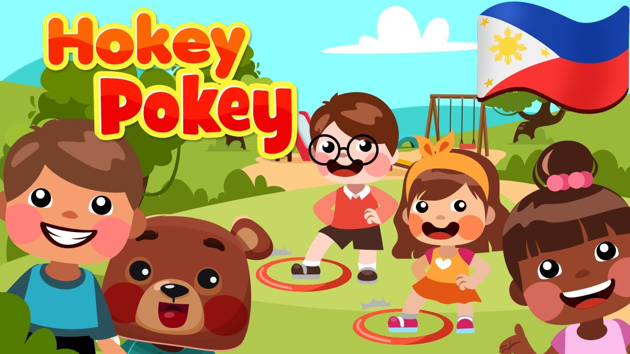 Hokey Pokey in Filipino | Philippines Kids Nursery Rhymes & Songs | Awiting Pambata