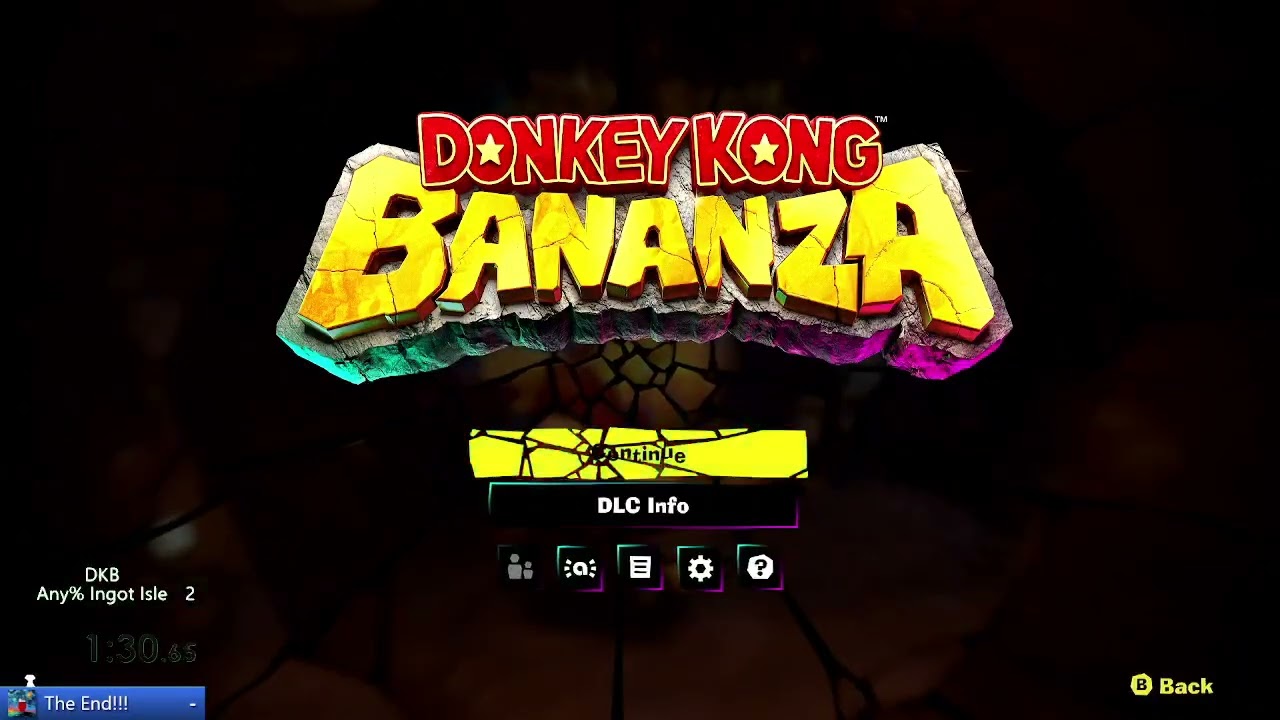 Donkey Kong Bananza Ingot Isle any% [pb] 3:32 9th in world