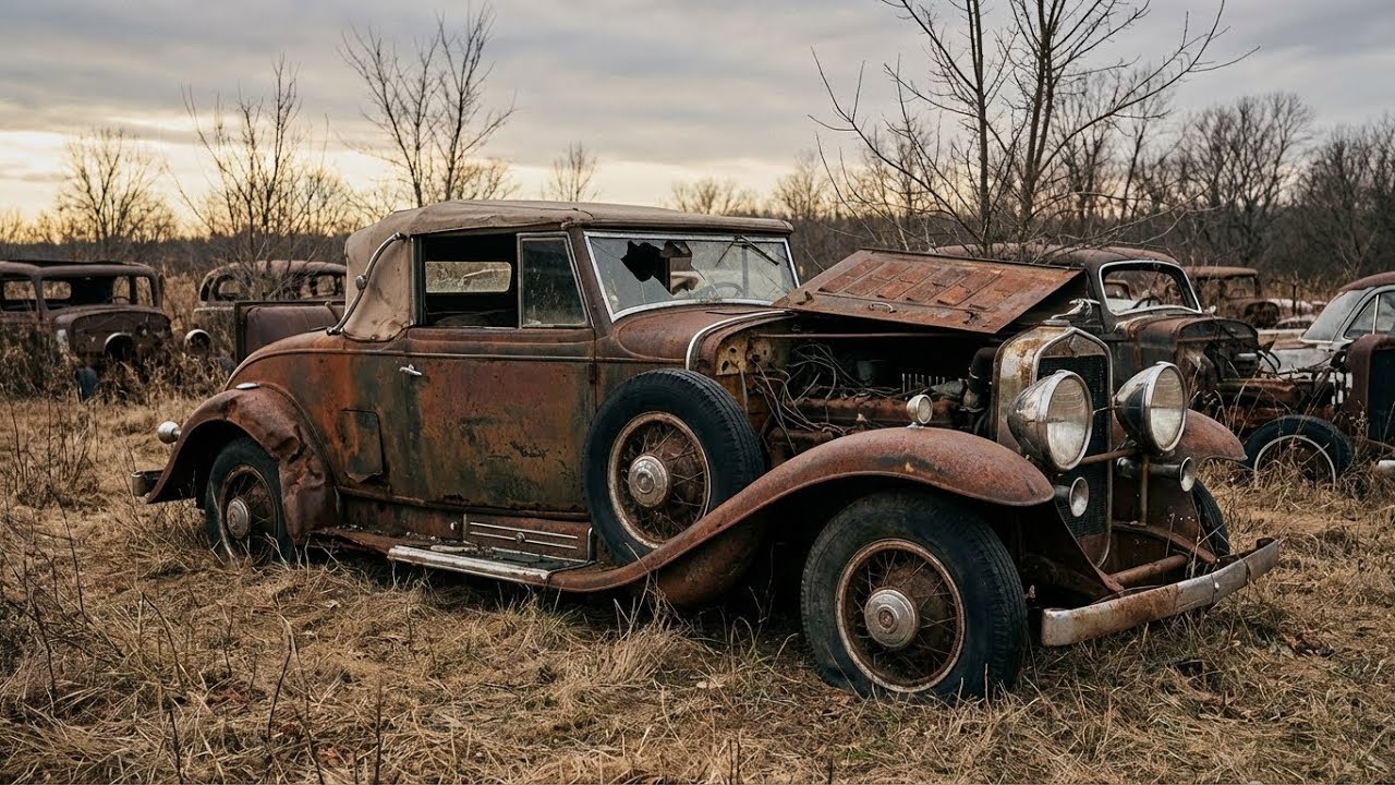 ASMR Revival! Full Restoration of Rusty 1930 Cadillac V16 Junkyard Treasure | Barn Find Rebirth